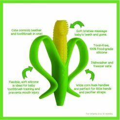 Best reviews of ✨ BABY BANANA CORN COB INFANT TOOTHBRUSH 😉 -YOKIDOO SALES baby banana corn cob infant toothbrush 3