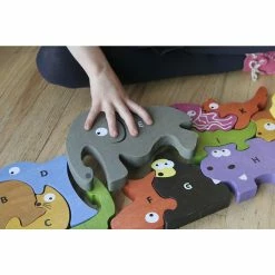 Cheapest 👍 BEGIN AGAIN JUMBO ANIMAL PARADE A TO Z PUZZLE & PLAYSET** ⭐ -YOKIDOO SALES begin again jumbo animal parade a to z puzzle play 4