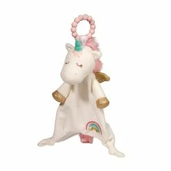Budget ๐ฅ DOUGLAS COMPANY INC PLUSH TEETHER EMILIE UNICORN ๐
