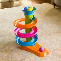 Wholesale 👏 FAT BRAIN TOYS ROLL AGAIN TOWER 🛒 -YOKIDOO SALES fat brain toys roll again tower 6