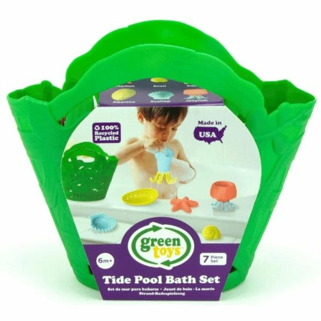 Budget π GREEN TOYS RECYCLED TIDE POOL BATH SET π― 2 Budget π GREEN TOYS RECYCLED TIDE POOL BATH SET π― - Image 2