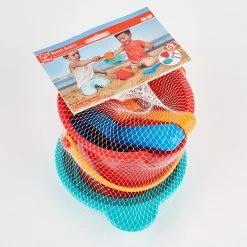 Wholesale π HAPE BEACH BASICS SAND PAIL SET π 8 Wholesale π HAPE BEACH BASICS SAND PAIL SET π -YOKIDOO SALES hape beach basics sand pail set 3