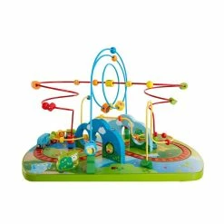 Best deal ✔️ HAPE JUNGLE ADVENTURE RAILWAY TABLE ✔️ -YOKIDOO SALES hape jungle adventure railway table 5