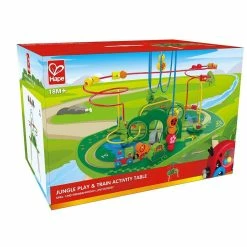 Best deal ✔️ HAPE JUNGLE ADVENTURE RAILWAY TABLE ✔️ -YOKIDOO SALES hape jungle adventure railway table 8