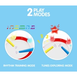 New 😍 HAPE LEARN WITH LIGHTS DRUM 🧨 -YOKIDOO SALES hape learn with lights drum 2