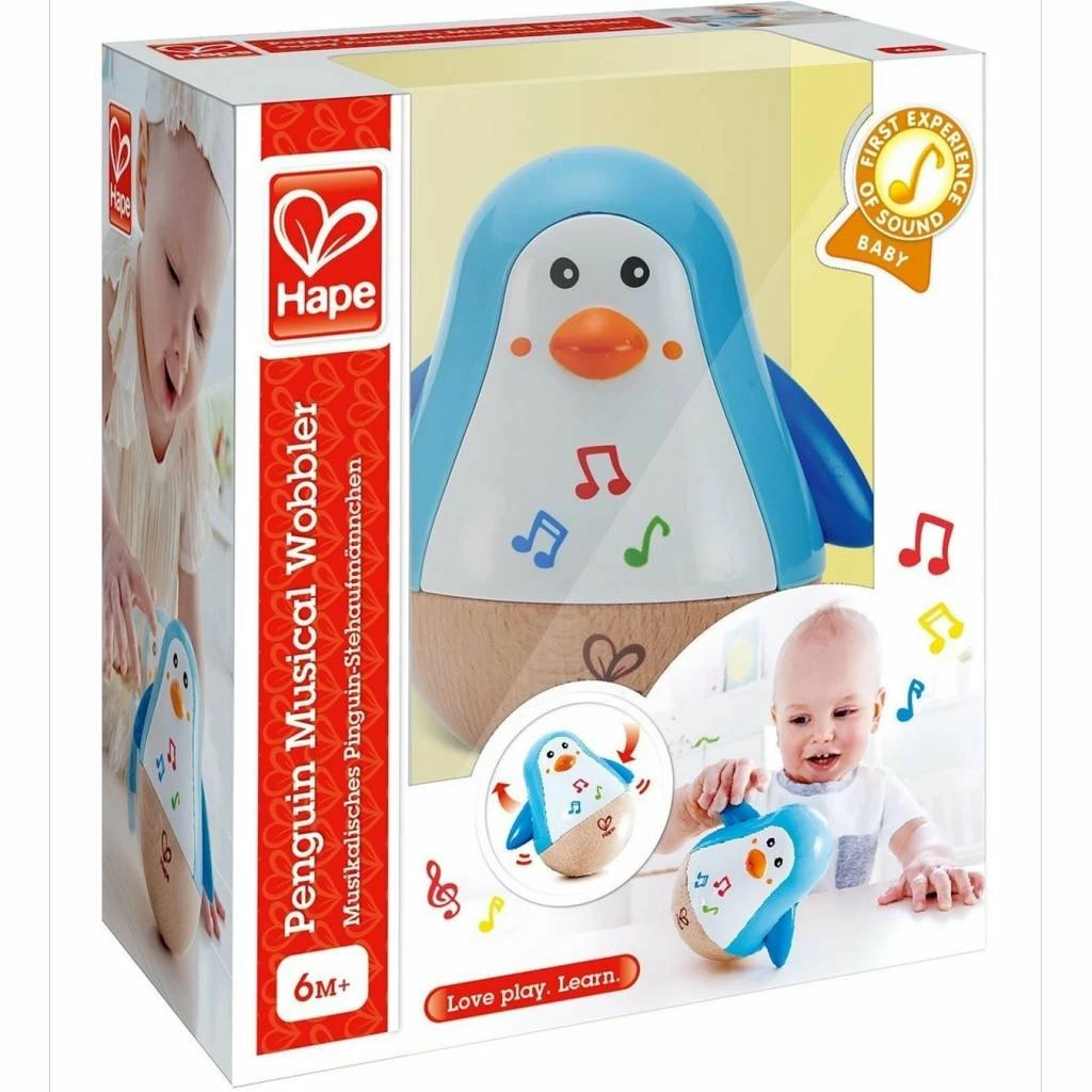 Best Pirce π₯° HAPE PENGUIN MUSICAL WOBBLER π€© 1 Best Pirce π₯° HAPE PENGUIN MUSICAL WOBBLER π€©