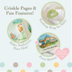 Hot Sale 🎁 KIDS PREFERRED GUESS HOW MUCH I LOVE CLOTH BOOK ✔️ -YOKIDOO SALES kids preferred guess how much i love cloth book 2