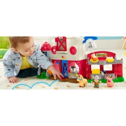 New 🤩 LITTLE PEOPLE CARING FOR ANIMALS FARM 🛒 -YOKIDOO SALES little people little people caring for animals far 1