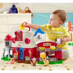 New 🤩 LITTLE PEOPLE CARING FOR ANIMALS FARM 🛒 -YOKIDOO SALES little people little people caring for animals far 6