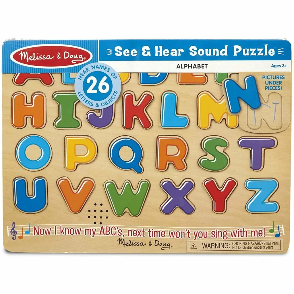 Buy π MELISSA AND DOUG ALPHABET SOUND PUZZLE π 1 Buy π MELISSA AND DOUG ALPHABET SOUND PUZZLE π