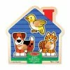Best Sale 🎁 MELISSA AND DOUG HOUSE PETS JUMBO KNOB PUZZLE ✔️