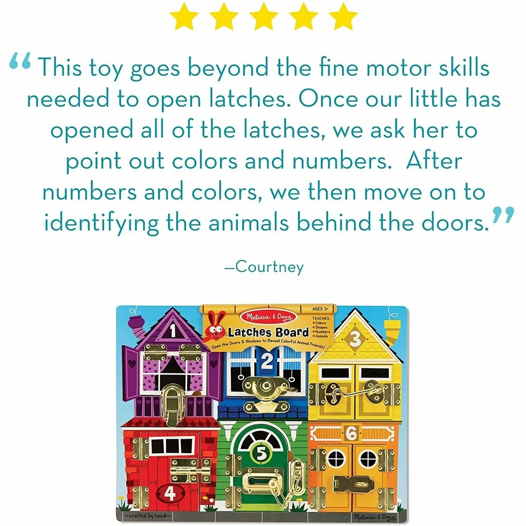 Budget ⨠MELISSA AND DOUG LOCKS & LATCHES BOARD 𧨠7 Budget ⨠MELISSA AND DOUG LOCKS & LATCHES BOARD 𧨠- Image 7