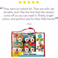 Top 10 😍 MELISSA AND DOUG PULL BACK TOWN VEHICLES ✨