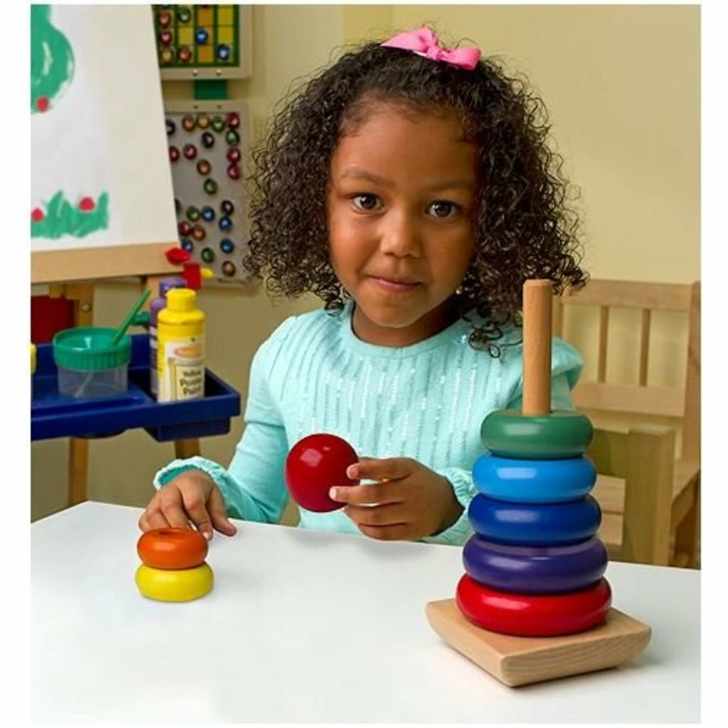 Discount π₯° MELISSA AND DOUG RAINBOW STACKER π 2 Discount π₯° MELISSA AND DOUG RAINBOW STACKER π - Image 2