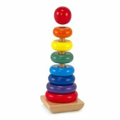 Discount π₯° MELISSA AND DOUG RAINBOW STACKER π 15 Discount π₯° MELISSA AND DOUG RAINBOW STACKER π -YOKIDOO SALES melissa and doug rainbow stacker 4