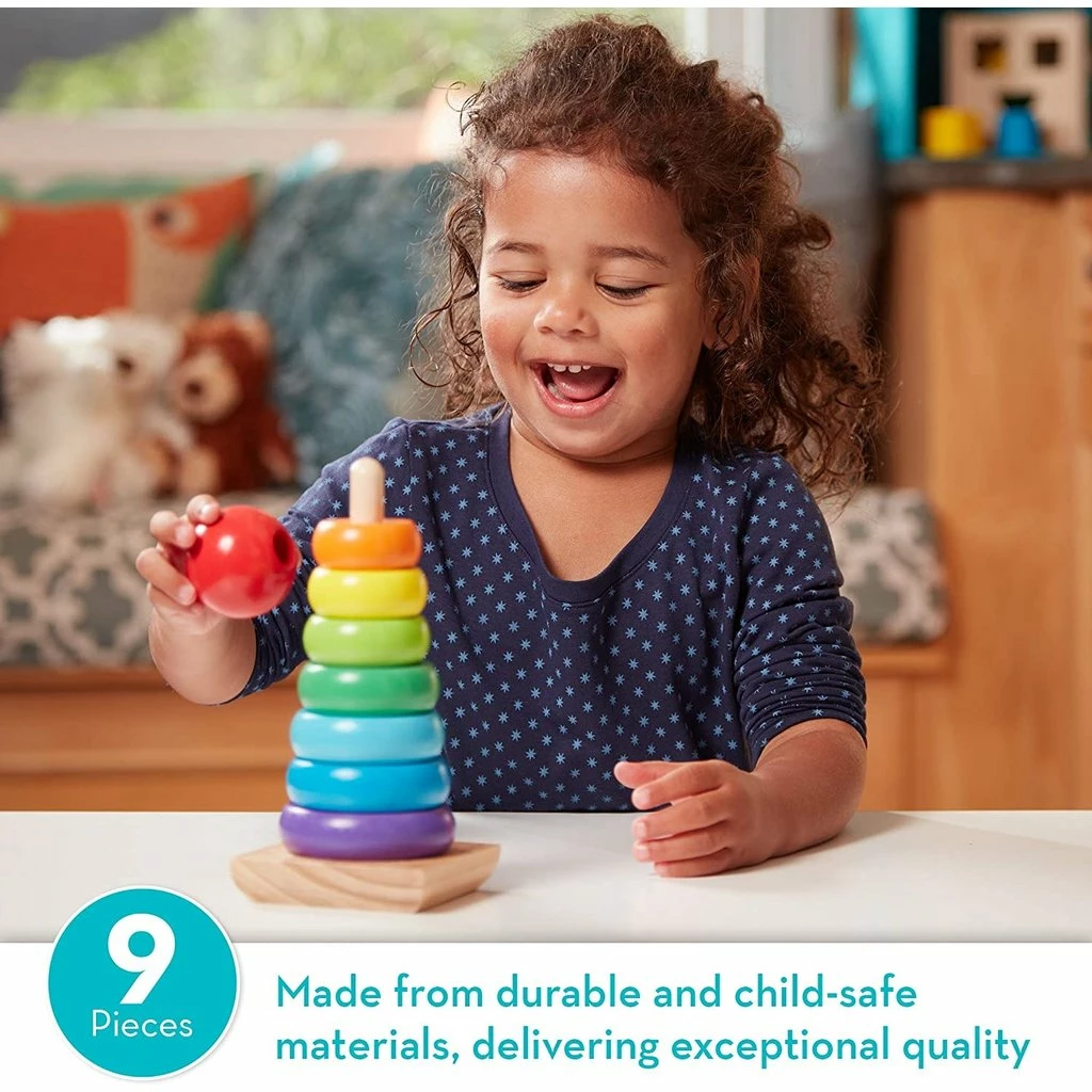 Discount π₯° MELISSA AND DOUG RAINBOW STACKER π 1 Discount π₯° MELISSA AND DOUG RAINBOW STACKER π