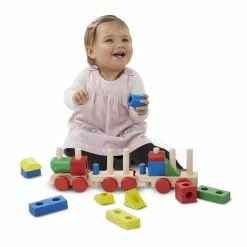 New ✨ MELISSA AND DOUG STACKING TRAIN ✔️ 14 New ✨ MELISSA AND DOUG STACKING TRAIN ✔️ -YOKIDOO SALES melissa and doug stacking train 3