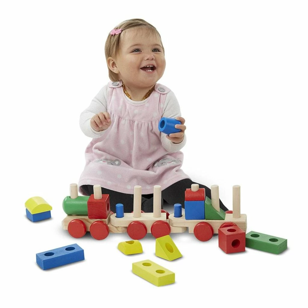 New ✨ MELISSA AND DOUG STACKING TRAIN ✔️ 4 New ✨ MELISSA AND DOUG STACKING TRAIN ✔️ - Image 4