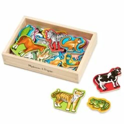 New 😍 MELISSA AND DOUG WOODEN ANIMAL MAGNETS 🛒 -YOKIDOO SALES melissa and doug wooden animal magnets 2