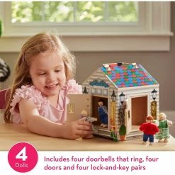 Promo π MELISSA AND DOUG WOODEN DOORBELL HOUSE π