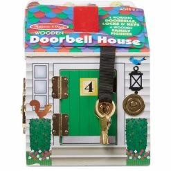 Promo π MELISSA AND DOUG WOODEN DOORBELL HOUSE π 15 Promo π MELISSA AND DOUG WOODEN DOORBELL HOUSE π -YOKIDOO SALES melissa and doug wooden doorbell house 3