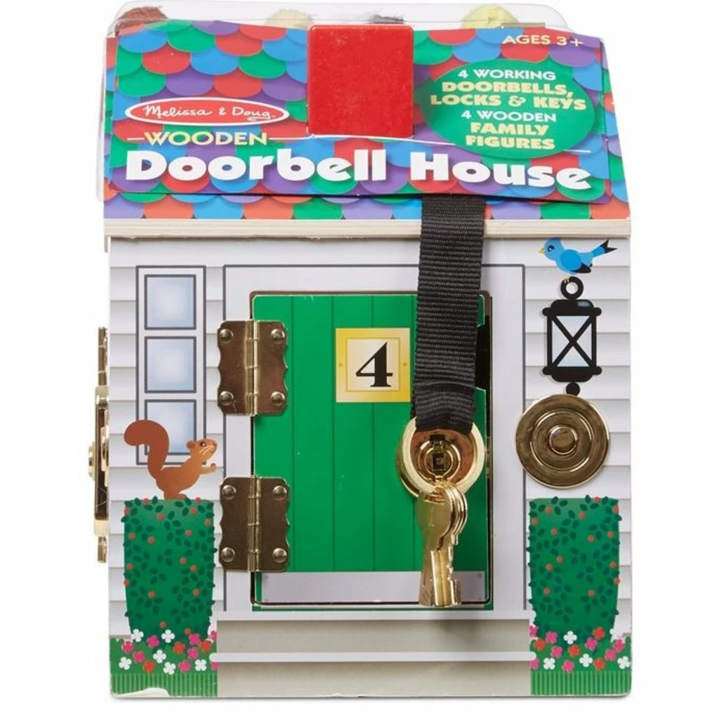 Promo π MELISSA AND DOUG WOODEN DOORBELL HOUSE π 4 Promo π MELISSA AND DOUG WOODEN DOORBELL HOUSE π - Image 4
