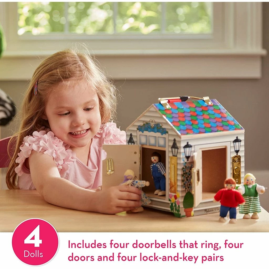 Promo π MELISSA AND DOUG WOODEN DOORBELL HOUSE π 1 Promo π MELISSA AND DOUG WOODEN DOORBELL HOUSE π
