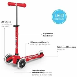 Deals ❤️ MICRO KICKBOARD USA MINI DELUXE LED SCOOTER ⌛ -YOKIDOO SALES micro kickboard usa mini deluxe led scooter 14