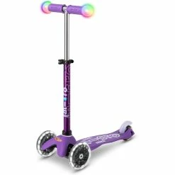 Best Sale 🔔 MICRO KICKBOARD USA MINI DELUXE MAGIC SCOOTER PURPLE* ⭐