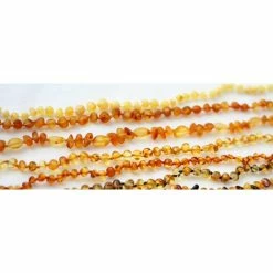 Brand new 𧨠MOMMA GOOSE BABIES AMBER TEETHING NECKLACE π