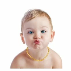 Brand new 🧨 MOMMA GOOSE BABIES AMBER TEETHING NECKLACE 😉 -YOKIDOO SALES momma goose babies amber teething necklace 3