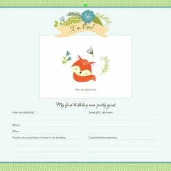 New ❤️ PETER PAUPER BABY'S FIRST YEAR CALENDAR WOODLAND FRIENDS 🎁 -YOKIDOO SALES peter pauper babys first year calendar woodland fr 3