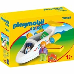 Buy 🥰 AIRPLANE WITH PASSENGER PLAYMOBIL 1.2.3 ⭐