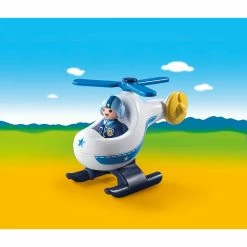 Buy 💯 POLICE COPTER PLAYMOBIL 1.2.3 🧨 -YOKIDOO SALES playmobil police copter playmobil 123 2