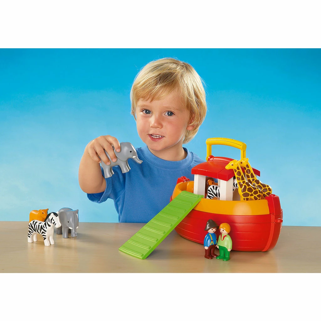Hot Sale 😍 TAKE ALONG NOAHS ARK PLAYMOBIL 1.2.3 🧨 5 Hot Sale 😍 TAKE ALONG NOAHS ARK PLAYMOBIL 1.2.3 🧨 - Image 5