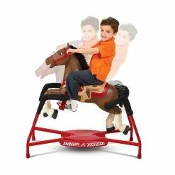 YOKIDOO SALES -YOKIDOO SALES radio flyer blaze interactive spring riding horse 1