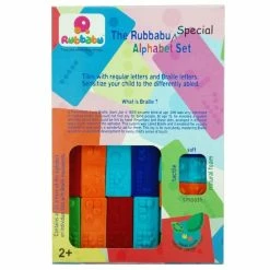 Wholesale ⭐ RUBBABU Braille Alphabet Tiles** 🎁 -YOKIDOO SALES rubbabu braille alphabet tiles 2