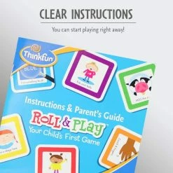 Brand new 🤩 THINK FUN ROLL & PLAY FIRST GAME 🎉 -YOKIDOO SALES think fun roll play first game 4